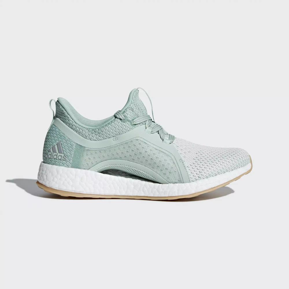 Adidas Pureboost X Clima Tenis Para Correr Verdes Para Mujer (MX-95247)